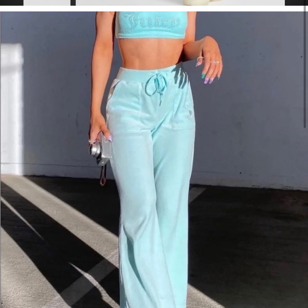 Classic velour track pants by Juicy Couture, forever 21